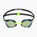 Очила за плуване TYR Tracer-X Elite Racing Mirrored black/lime 2