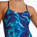 Дамски цял бански костюм Tyr Durafast Elite Waveform Cutoutfit 5