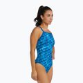 Дамски цял бански костюм Tyr Durafast Elite Oceanid Diamondfit light blue/aqua 4