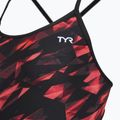 Дамски цял бански костюм TYR Durafast Elite Triadic Trinityfit red 3