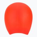Шапка за плуване TYR Long Hair Wrinkle Free Silicone bright red 2