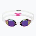 Очила за плуване TYR Stealth-X Performance Mirrored pink/white 2