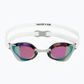 Очила за плуване TYR Tracer-X RZR Mirrored white/grey 2