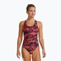 Дамски цял бански костюм TYR Durafast Lite Seismo Maxfit red