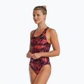 Дамски цял бански костюм TYR Durafast Lite Seismo Maxfit red 4