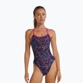 Дамски цял бански костюм TYR Durafast Elite Trinityfit petunia stipple