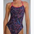 Дамски цял бански костюм TYR Durafast Elite Trinityfit petunia stipple 5
