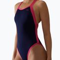 Дамски цял бански TYR Durafast Elite Wide Strap Openbackfit navy/pink 5
