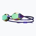 Дамски очила за плуване TYR Blackops 140 Ev Racing Mirrored purple/green