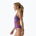 Дамски цял костюм за плуване Tyr Cutoutfit Hodori orange/purple 4