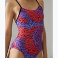 Дамски цял костюм за плуване Tyr Cutoutfit Hodori orange/purple 5