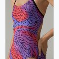 Дамски цял костюм за плуване Tyr Cutoutfit Hodori orange/purple 6