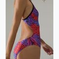 Дамски цял костюм за плуване Tyr Cutoutfit Hodori orange/purple 8