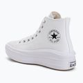 Дамски кецове Converse Chuck Taylor All Star Move Platform Leather white 3