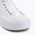 Дамски кецове Converse Chuck Taylor All Star Move Platform Leather white 7