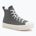 Дамски кецове Converse Chuck Taylor All Star EVA Lift Platform Leather sharkskin/warm quarry/egret