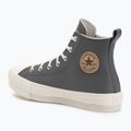 Дамски кецове Converse Chuck Taylor All Star EVA Lift Platform Leather sharkskin/warm quarry/egret 3