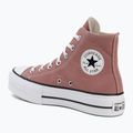 Дамски кецове Converse Chuck Taylor All Star Lift Hi light saddle/natural ivory 3