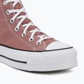 Дамски кецове Converse Chuck Taylor All Star Lift Hi light saddle/natural ivory 7