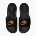 Дамски чехли Nike Victori One Slide black/black/metallic red bronze 4