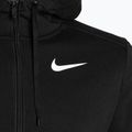 Мъжки суитшърт Nike Dri-Fit Hooded Fitness Full Zip Fleece black/white 3