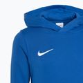 Детски суитшърт Nike Park 20 Hoodie кралско синьо/бяло 3