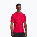 Мъжка тренировъчна тениска Under Armour UA Tech 2.0 SS Tee Новинарско червено 1345317