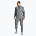 Мъжки суитшърт Under Armour Rival Hoodie pitch gray light heather/onyx white 4