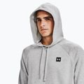 Мъжки суитшърт Under Armour Rival Hoodie mod gray light heather/black 7