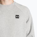 Мъжки суитшърт Under Armour Rival Fleece Crew mod gray light heather/black 3