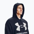 Under Armour мъжка блуза с качулка Rival Fleece Big Logo Hd тъмно синьо 1357093 4