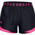 Under Armour Play Up 3.0 дамски къси панталони за тренировка черно/розово 1344552 3