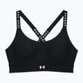 Under Armour Infinity Mid Covered фитнес сутиен черен 1363353 3
