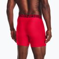 Мъжки боксерки Under Armour Ua Tech 6In 2-Pack червени 1363619-600 9