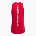 Мъжка баскетболна тениска Under Armour Baseline Cotton Tank red/white/white 6