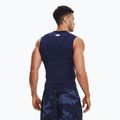 Мъжки резервоар за тренировки Under Armour Heat Gear Armour Comp Midnight navy/white 3