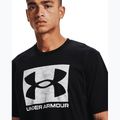 Under Armour ABC Camo Boxed Logo черно-бяла мъжка тениска за обучение 4