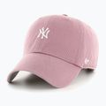 47 Марка MLB New York Yankees Base Runner шапка CLEAN UP лилава