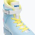 Дамски ролкови кънки IMPALA Lightspeed Inline Skate небесно синьо/жълто 5