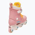 Дамски ролкови кънки IMPALA Lightspeed Inline Skate розово жълто 3