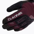 Дамски ръкавици за колоездене Dakine Cross-X в цвят бордо и черно D10003480 4
