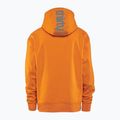 Мъжки суитшърт ThirtyTwo Double Tech Hoodie grey/orange 2