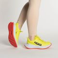 Дамски обувки за бягане HOKA Carbon X 2 evening primrose/fiesta 2