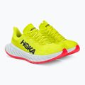 Дамски обувки за бягане HOKA Carbon X 2 evening primrose/fiesta 5