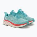 Дамски обувки за бягане HOKA Clifton 8 Wide aquarelle/eggshell blue 4