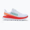 Дамски обувки за бягане HOKA Mach 4 white/fiesta 2