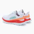 Дамски обувки за бягане HOKA Mach 4 white/fiesta 3