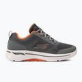 Мъжки обувки SKECHERS Go Walk Arch Fit Idyllic charcoal/white/orange 2