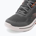 Мъжки обувки SKECHERS Go Walk Arch Fit Idyllic charcoal/white/orange 8