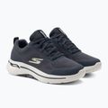 Мъжки обувки SKECHERS Go Walk Arch Fit Idyllic navy/white/gold 4